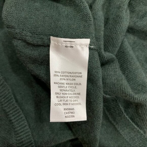 14th & Union Scoop Neck Ruffle Cuff Sweater - Picture 4 of 4